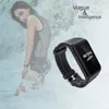 Rastreador de fitness monitor de freqüência cardíaca pulseira inteligente à prova d 'água relógio inteligente atividade rastreador relógio de pulso para iphone android telefone smart watch