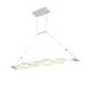 Modern LED Pendant Lights ljuskrona lampa för matsal akryl + metall suspension hängande taklampor Hem belysning för kök