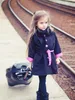 유럽 ​​가을 아이들 재킷 여자 먼지 코트 패션 manteau enfant ille cute dot casaco menina 봄 겨울 여자 코트와 자켓