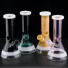 Plataforma petrolera de humo de Bong de vidrio de 7,8 pulgadas con tazón DownStem Bongs de vidrio gruesos 18 mm Mujer Bubbler Tubería de agua Banger Hanger