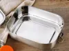 Большой размер 1400 мл из нержавеющей стали Bento Lunch Box Food Container Containc