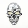 Full Face Skull PVC Zombie Skeleton Mask 4 Colors Halloween costume Masquerade Cosplay Night Club Party