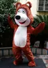 Ogromny niedźwiedź maskotka kostiumy animowany motyw Ursa Grizzly Cospaly Cartoon Mascot Charakter Halloween Carnival Party Costume