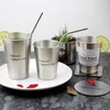 Bière moderne tasses à boire Flamingo Elk zèbre arbre motif gobelet universel en acier inoxydable tasses argent vente chaude 8 5zx2 BB