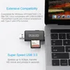 다기능 카드 리더기 USB 3.0 2.0 SD 카드 유형 C 마이크로 V8 OTG Android 용 Android 스마트 폰 MacBook 용