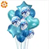 Criativo multi confete balões de ar feliz aniversário festa de aniversário decorações de balão de casamento festival de casamento festival de festa de Balon