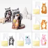 Cookie Packaging Cute Candy Rabbit Bear Fox Cartoon Plastic Bags For Biscuits Snack Baking Package With Card Head