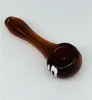 Tobacco Pipes Glass Smoking Hookah Spoon Pipe Mini Rigs Colorful Bubbler Small Handle Pipes