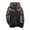Faroonee Spring Autumn Mens Casual Camouflage Hoodie Jacket Men Waterproof Clothes Men's Windbreaker Coat Male Thin Outwear 4XL