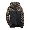 Faroonee printemps automne hommes décontracté sweat à capuche camouflage veste hommes vêtements imperméables hommes coupe-vent manteau mâle vêtements légers 4XL