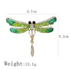 Charms zircon legering dragonfly brosch män smycken temperament brosch broscher för kvinnor tillbehör camisas mujer gratis skepp