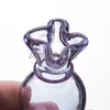 Bolha de vidro de fumo Carb Cap Quartz Banger Plano De Alta Prego Para Tubulações De Água Aplogadas De Petróleo