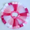 Neonato Tutu Gonne Fashion Rainbow Net filato neonate gonna costume di Halloween 7 colori bambini gonna di pizzo con fiocco (solo gonna) C3785