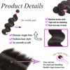 10A Mink Brazilian Virgin Hair 100g / PCS Body Wave Weave Bundles 100% Straight Sin procesar Paquetes de cabello humano Envío de la gota Extensiones de cabello