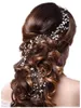 Mariage mariée cristal fascinateurs longue chaîne de cheveux bijoux strass couronne princesse reine coiffure bal or argent bande de cheveux accessoires