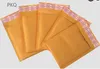 21 Rozmiary żółty Kraft Bubble Mailing Koperta Torby 10 sztuk Bubble Mailers Wyściełane Koperty Opakowania Torby wysyłkowe 11x15cm / 20x25cm