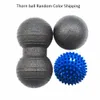 1 Set Health Arachut Massage Ball Spike Hand Fitness Ball Ball Yoga Myofascial Release Gym Sport Body Massager Roller9758994