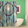 Dream Catcher Print Shower Curtains Waterproof Bathroom Curtain High Quality Polyester Bath Curtain for Home Decor