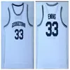 Beliebte 2020 Männer Ewing 33 Iverson 3 Fanshop online yakuda Georgetown College Basketball Trikot Sport Trainer College Basketball tragen yakuda