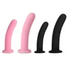 AA Designer Sex Toys Unisex Smooth Anal Plug Bullet Vibrator With Suction Cup Vagina Massage Dildo Butt Plug Anal Prostate Massager Sex Toys for Woman Men Y18102605