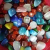 Mixed Color Cat's Eye Stone Tuimed kwarts kristal vierkant Opaalkwarts Mineralen Monsters Diy Sieraden Making Home Decoration2576