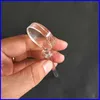 Banger Carb Cap Dabber Hookah med OD 25mm 6mm tjock kolhydrat Cap Quartz Clear Lollipop Style Quartz Nail For Quartz Banger Nails