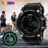 ساعة معصم Skmei Men Smart Watch Approive Calourorts Chronograph Fashion Outdoor Sports Bluetooth Watches 50m Waterproof Digital Lristwatches