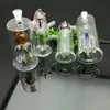 Strawberry linked glass water bottle Glass bongs Oil Burner Pipe Smoking Rigs Free