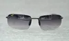 フレームホットセールスーパーライトサングラス高品質の男性スポーティ偏光UV400保護MJ724リムレスサングラスグーグル