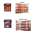 HOT Beauty Cosmetics Palette make-up paletten 9 kleuren oogschaduw palet oogschaduw Pearl matte 6 soorten stijl