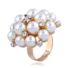 wedding rings pearls