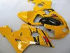 Wysokiej klasy Zestaw do zwalczania SUZUKI GSXR600 GSXR750 2004 2005 Yellow Black GSXR 600 750 K4 K5 Owalnia FF35