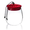 Transparent Glass Jar Food Storage Canister Glass Bottle Big Capacity Container 600ml 1000ml Kitchen Spice Sealed Cans with Lid