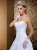 Nieuwe stijl 2 in 1 trouwjurken Vintage Sweetheart Sexy Sweetheart Vestidos de novia bruidsjurken met afneembare rok HY4004