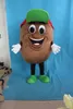 2018 Hot sale EVA Material Peanut chocolate Mascot Costume candy Cartoon Apparel advertisement