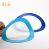 Good products round two sizes non stick silicone dab mat for rolling dry herb mini baking mat pastry pads cooking tools