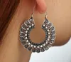 Woman Dangle Earring Plugs And Tunnels Crystal Ear Gauges Piercing Kit 0G Expabnder Stretchers Body Jewelry