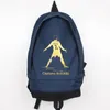 Högkvalitativ Cristiano Ronaldo Canvas Ryggsäck Män Kvinnor Laptop Ryggsäck Stor Kapacitet Travel Backpack Boy Girl School Bag