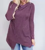 Cardigan tricoté à manches longues pour femmes, chemisiers amples décontractés, chemises en coton doux, hauts pull, automne hiver