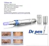 Беспроводной дермапень мощный MicroNeedle Dermastamp Meso 12 игл DR Pen Ultima A6 Сменный картридж EU / US / UK / AU Plug