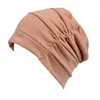 Women New Elastic Cap Turban Muslim chemotherapy Cancer Chemo Hat Beanie Scarf3787826