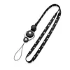 mobile phone straps neck lanyards for keys shoe Hang Rope cell Phone neck strap keychain lanyard Metal ring for Apple id card