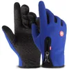 Mannen en Womens Winter Outdoor Sport Rijden Houd Warme Handschoenen Cool Screen Touch Five Fingers Glove