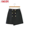 Sweet asymmetrical skirts womens female autumn winter short mini skirts ladies