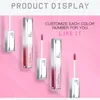 Pudaier New 18 Color Future Series Glitter Diamond Pearl Liquid Lip Gloss Metallic Shiny Waterproof Lipstick Sexy Cosmetics Lips1407221