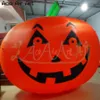 3m H Utomhus Halloween Dekoration Uppblåsbara pumpa, Pumpkin Modell med LED-lampor till salu