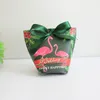 Nuovi contenitori di bomboniere Flamingo Contenitore di caramelle con nastro Originalità Carta Regali Scatole Baby Shower Decorazione del partito Vendita calda