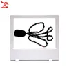 Retail PET Plastic Membrane Multifunctional Jewelry Display Window Necklace Charm Bracelet Watch Accessories Display Box 18*20cm