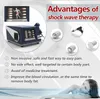 Machine pneumatique de thérapie par ondes de choc extracorporelles à 6 barres pour le traitement de la douleur à l'épaule Traitement de la dysfonction érectile ED