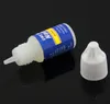48 pcs/lot Glitter Acrylic Rhinestones Decoration With Nail Art UV Gel Nail Tips Glue Fast Drying False Manicure Glue